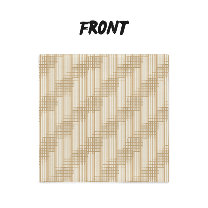Japandi Minimalist Throw Pillow Cover | Shoji Screen Geometric Pattern