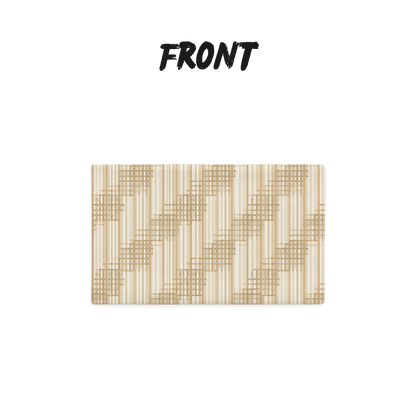 Japandi Minimalist Throw Pillow Cover | Shoji Screen Geometric Pattern