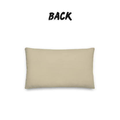 Shoji Shadow Throw Pillow with Insert — Japandi Minimalist Washi Stripe Cushion