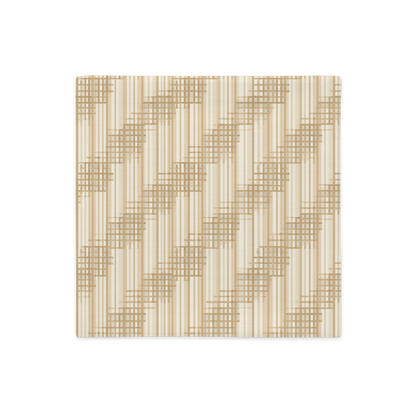 Japandi Minimalist Throw Pillow Cover | Shoji Screen Geometric Pattern
