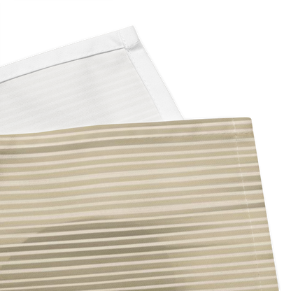 Shoji Shadow Cloth Napkins Set of 4 — Japandi Minimalist Washi Stripe Table Linen