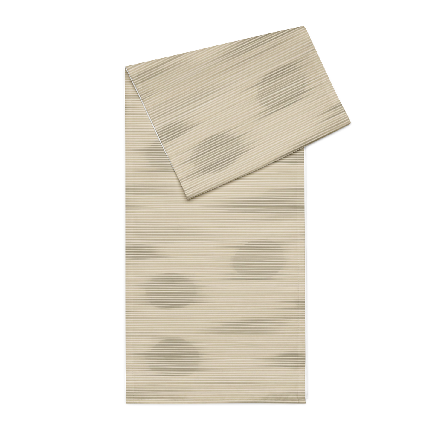 Shoji Shadow Table Runner — Japandi Minimalist Washi Stripe Table Linen